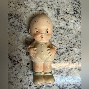 Vintage Chalkware Kewpie figurine